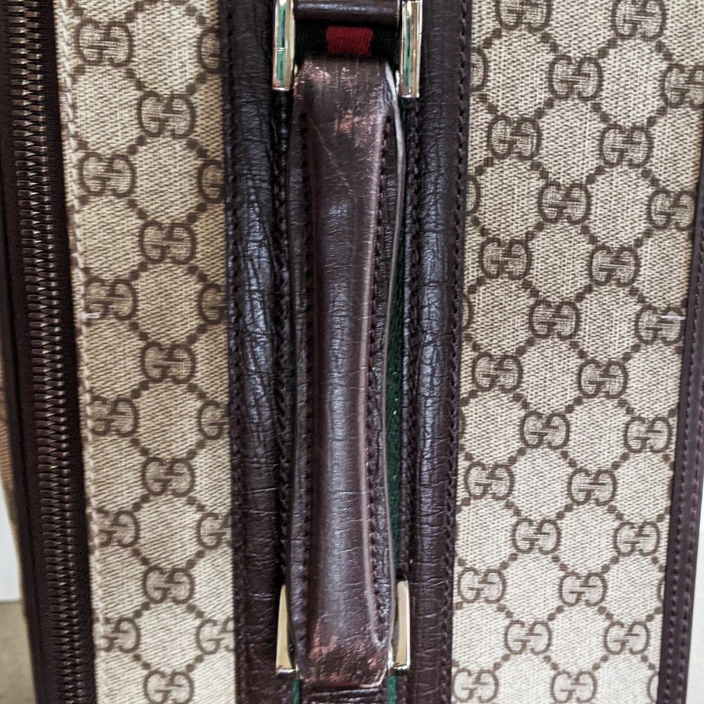SOLD Gucci Supreme Monogram Suitcase Luggage - Picture 4 of 9